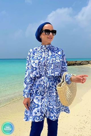 Kahijab Sea Tesettür Mayo Mavi