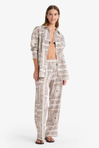 Defacto Regular Fit Şal Desenli Plaj Pantolonu-fall İn Love F8336ax25hsbn166 Kahve