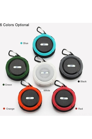 Novahub Bluetooth Hoparlör, Su Geçirmez, Tf Ve Duvar Montajı, Kullanışlı, Mavi