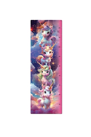 Xxl Puzzle Eğlenceli Unicorn 98 33 Cm