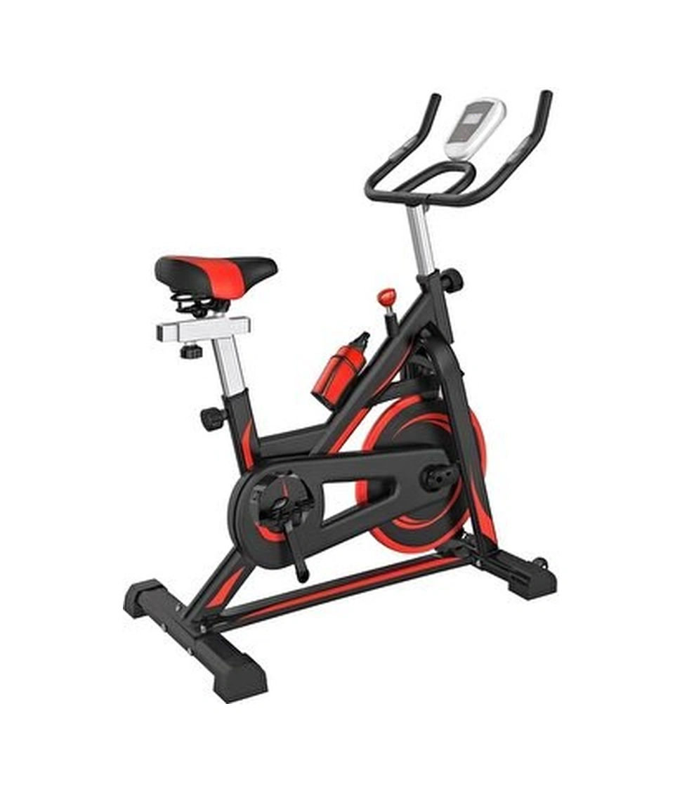 Spinning Bisiklet Ev Tipi Kırmızı Profesyonel Kondisyon Bisikleti