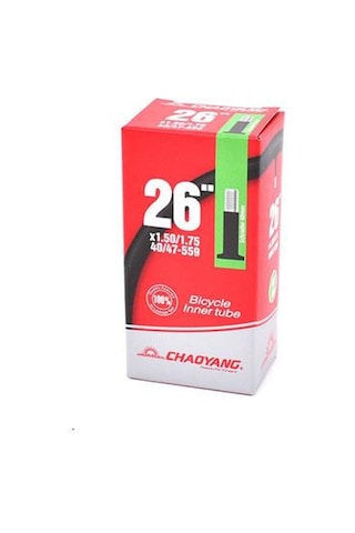 Chaoyang İç Lastik 26x1.50/1.75 Kalın Sibop 48mm Chaoyang İç Lastik 26x1.50/1.75 Kalın Sibop 48mm