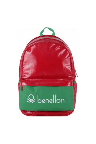 United Colors Of Benetton Kırmızı-yeşil Sırt Çantası 70740