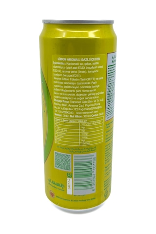 Chupa Chups Sparkling Lemon Flavour - Limon Aromalı Gazlı İçecek 330 Ml