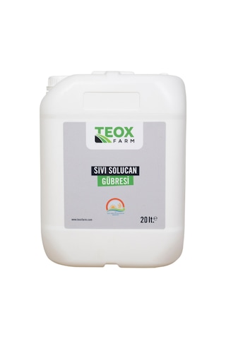 Teoxfarm Kırmızı Kaliforniya Sıvı Solucan Gübresi 20 L Teoxfarm Kırmızı Kaliforniya Sıvı Solucan Gübresi 20 L