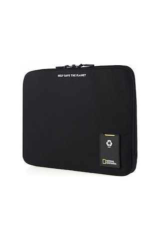 National Geographic Apple Uyumlu MacBook Air - Pro 17 İnç Laptop Kılıfı Siyah N20905