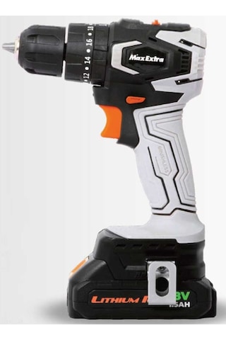 Max Extra Mx1830 Brushless 18v 2.0ah Akülü Darbeli Matkap