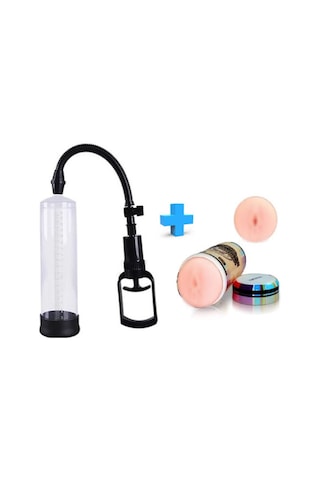 Truva Shop Dream Box Orijinal Penis Vakum Pompası + Aerospacea Suni Vajina