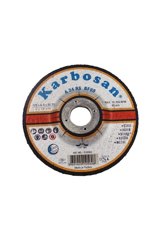 Karbosan Taşlama Taşı 125X6,4X22