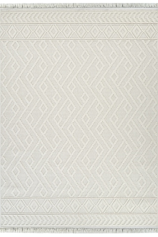 Kaşmir Halı 7/24 İskandinav Azera 100x300 CM Salon Mutfak Halısı Yolluk Kilim