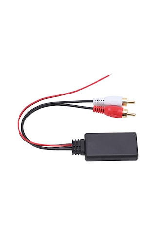 Yunboo Kenwood Ve Clarion İçin Bluetooth 5.0 Aux Giriş Adaptörü - 2rca Kablosuz Ses Aktarıcı, Mp3/wma/flac Destekli