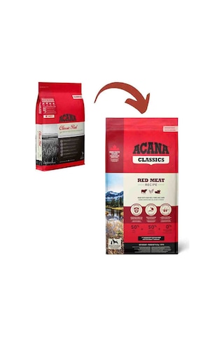Acana Classic Red Kuzu Etli Yetişkin Köpek Maması 14500 G