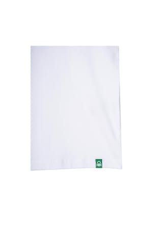 United Colors Of Benetton Erkek Çocuk Beyaz T-shirt Bnt-b21405 Beyaz