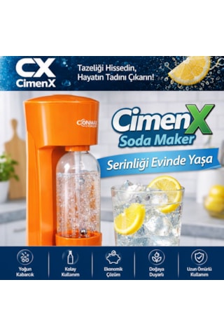 Soda Maker Prestige Orange Turuncu