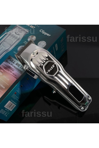 Wa-067 Profesyonel Saç Kesme Makinesi Full Metal Gövde 2 Saat