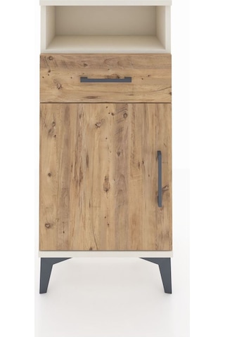 Arges Komodin 2 Raflı Tek Çekmeceli Tek Kapaklı 44x30x96 Aytaşı-çam Aytası