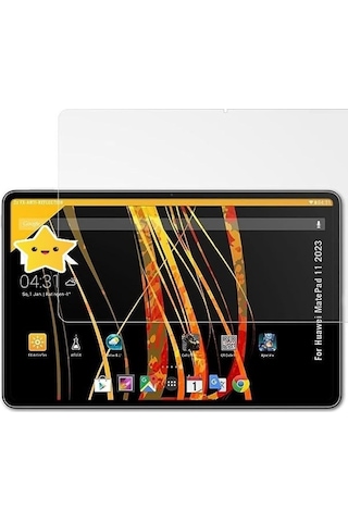 Huawei Matepad 11 2023 6gb 128gb 11 Inç Tablet Uyumlu Ekran Koruyucu Nano Kırılmaz Cam Tam Uyumlu