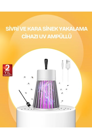 Hubrendy Kargo Sessiz Ve Güvenli Sivrisinek Kovucu Lamba