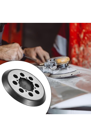 Kosona 5 İnç 8 Delikli Zımpara Pedi Seti Dwe6423 Uyumlu, Metal Tabanlı, Uzun Ömürlü Ve Pratik Kullanım