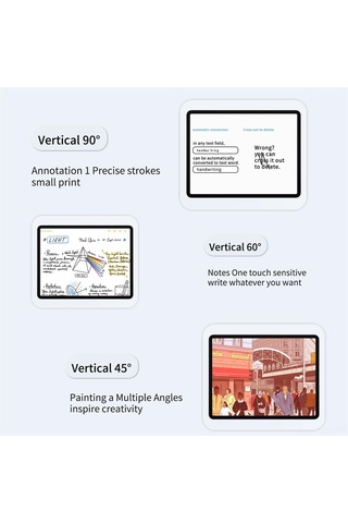 Springsun İpad 9. Ve 10. Nesil İçin 10 Saat Kullanim Süresi, Manyetik Şarj, 1.2mm Uçlu Dokunmatik Kalem 2018-2023 Uyumlu