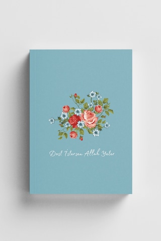 Dost İstersen Allah Yeter İslami Defter Ayet-hadisli Çok Renkli