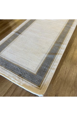 Hoom Rugs Valeria 1074 Bej Mikrofiber Antibakteriyel Modern Halı Bej