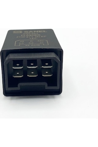 Traktör Sinyal Flaşörü 12v 6 Uçlu Ssf383