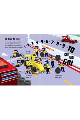 Usborne Wind Up Racing Cars