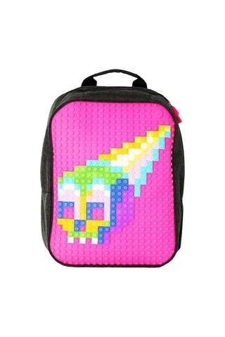 Upixel Okul Çantası, Gençler İçin Piksel 146190376 Pembe