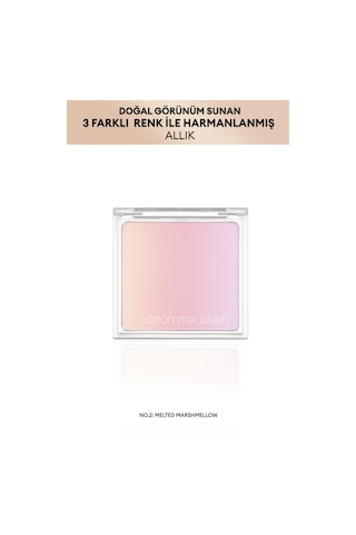 Missha Cotton Mix Blush No: 2 Melted Marshmellow