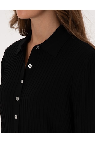 Pierre Cardin Kadın Siyah Hırka Triko 50310998-vr046 Siyah