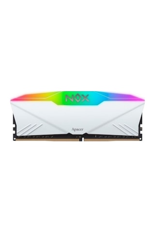 Apacer Nox Rgb 16gb 1x16gb 3200mhz Cl16 Ddr4 Beyaz Gaming Ram Abab34apr0008