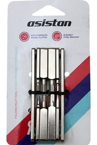 Asistan Gyver Mc60 Alyan Çakı 8 Fonksiyon Siyah