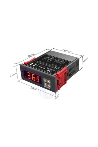 Stc-1000 Ac 110-220V 10A Lcd Ekranlı Sıcaklık Kontrol Modül