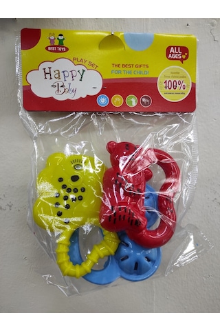 Bebek Çıngırak Oyuncak Çok Renkli