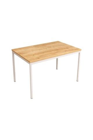 Çok Amaçlı Masa 160x80x75h Cm, Yemek Masası, Ofis Çalışma Masası, Bilgisayar Masası, Meşe Renk Safir Meşe