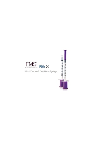 Fms Micro Fine Insülin Enjektörü 0.5 ML Enjektör Şırınga 32 G x 8 MM