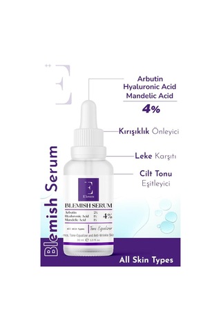 E'lovers Blemish Leke Karşıtı Cilt Tonu Eşitleyici Serum 30 ML