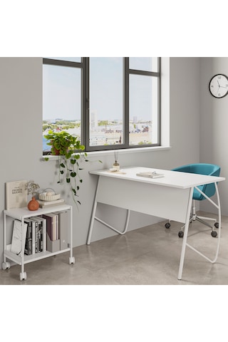 Lagomood Ella Sehpa Beyaz