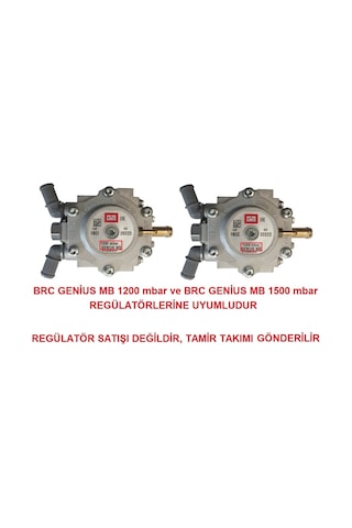 Brc Regülatör Tamir Takımı Kırmızı (Genius MB 1200 - 1500 Uyumlu)