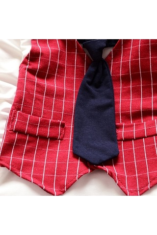 Novahub Toksik Olmayan Bebek Yeleği Takımı - Kırmızı, 100 Cm, Hafif Ve Konforlu