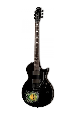 Esp Ltd Lkh3 Kh-3 Spider Kirk Hammett Signature Elektro Gitar Metallica Efsanesi Özel Grafik Tasarım