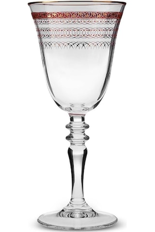 Karaca Cumhuriyet Yüzyılı İstiklal 6'lı Kadeh Seti 200 ml Kırmızı