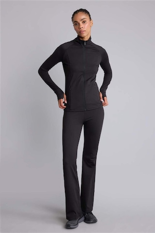 Defacto Esnek Kumaş Fermuarlı Reglan Kol Fitted Dik Yaka Sporcu Hırka H5287ax26aubk81 Siyah-bk81