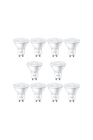 Philips Essential 4,7w 50w Gu10 Led Spot Ampul Ilıkbeyaz Işık 4000k - 10 Adet Seçenekler