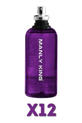 Manly King Erkek Parfüm EDC 12 x 125 ML