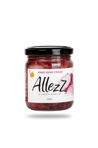 Allezz Kırmızı Soğan Turşusu 210 G