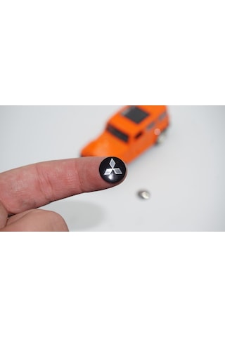 Mitsubishi Oto Anahtar 3M Metal Alaşım Logo 2Li Set