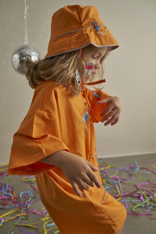 Oh La La Koala Turuncu Candy Summer Biyeli Şapkalı Tulum