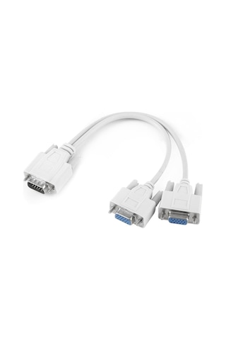 Vga Y Kablo Çoğaltıcı Ekran Çoklayıcı Splitter Hub Vga To 2 Vga